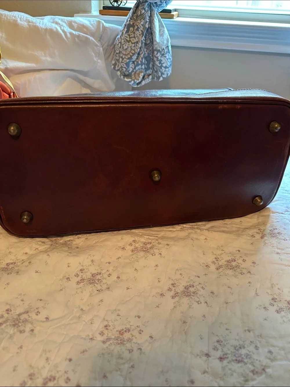 Large men’s travel Satchel from Italy